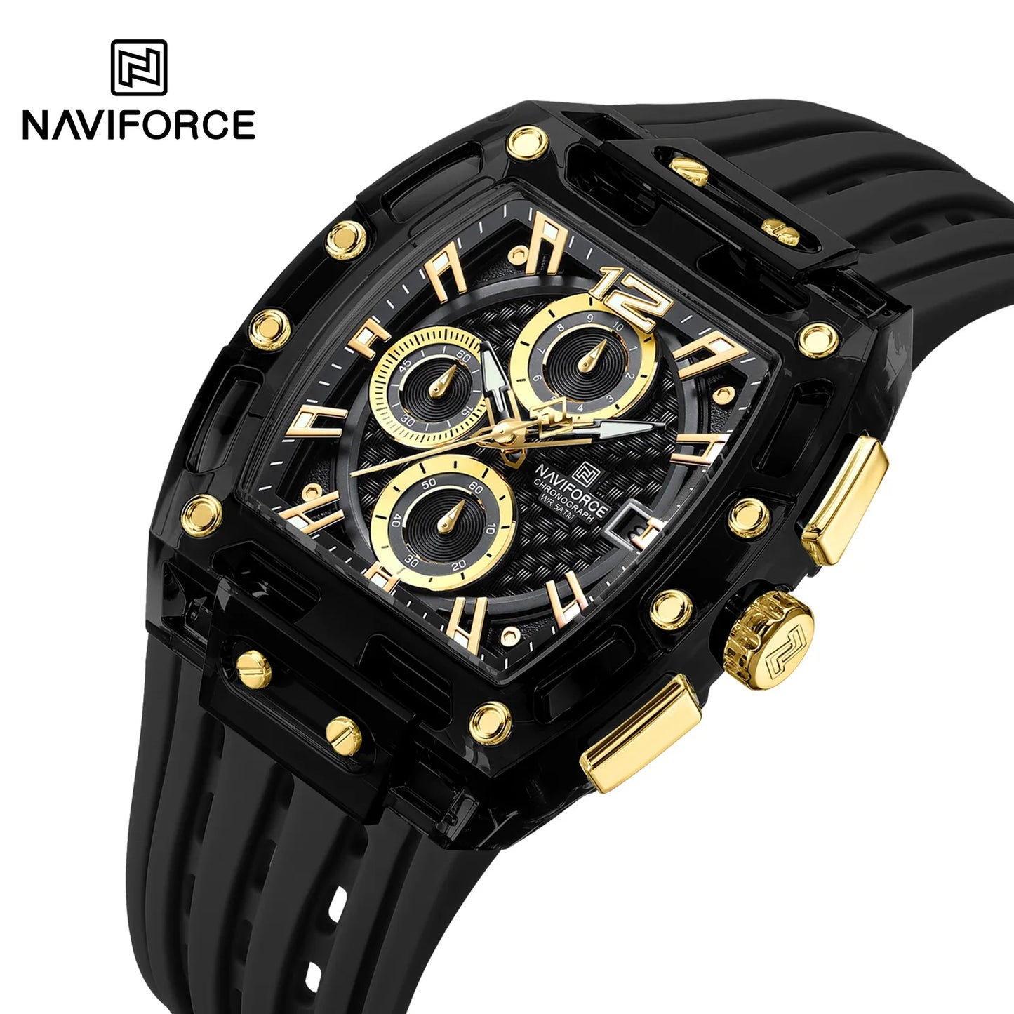 NAVIFORCE 7105-High-Quality Waterproof Watch