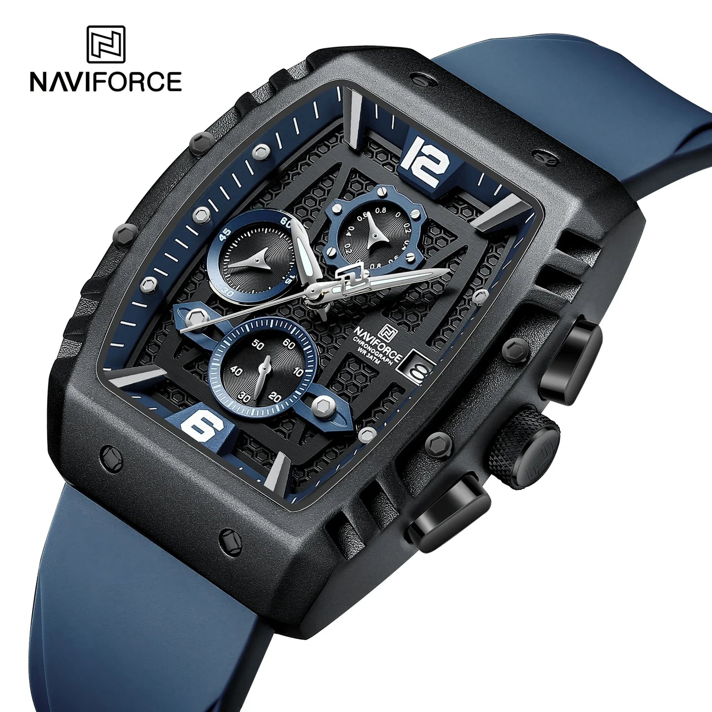 NAVIFORCE-8025-Men's Waterproof Quartz Watch