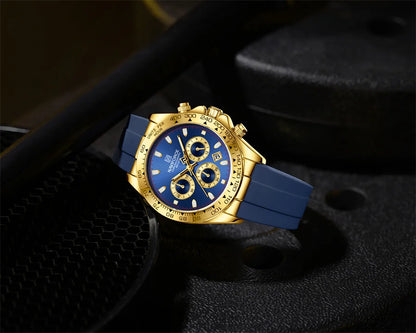 NAVIFORCE 8054-Men's Waterproof Quartz Watch