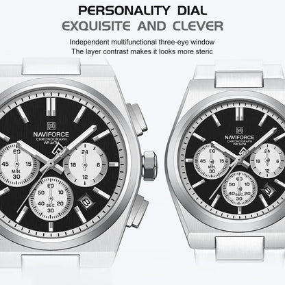 NAVIFORCE 8048 -Business Quartz Timepiece for Men