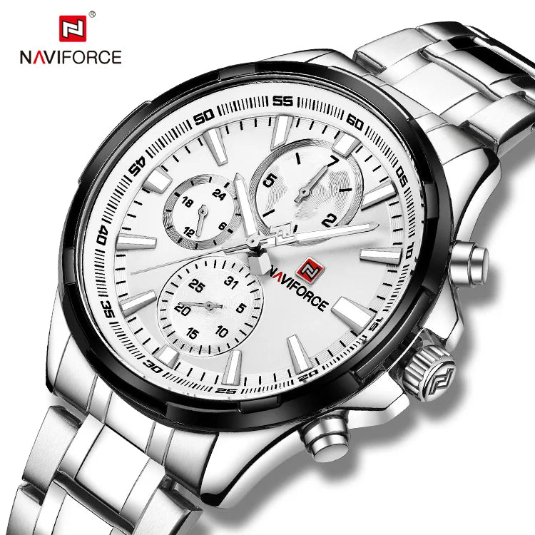 NAVIFORCE-9089 - Luxury Quartz Watch