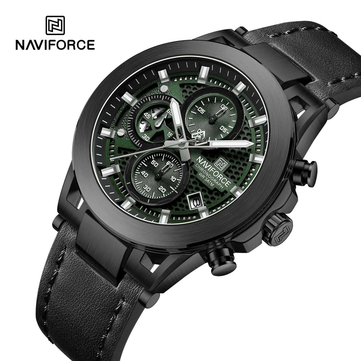 NAVIFORCE Watch 8073 Business Waterproof  Quartz Watch.