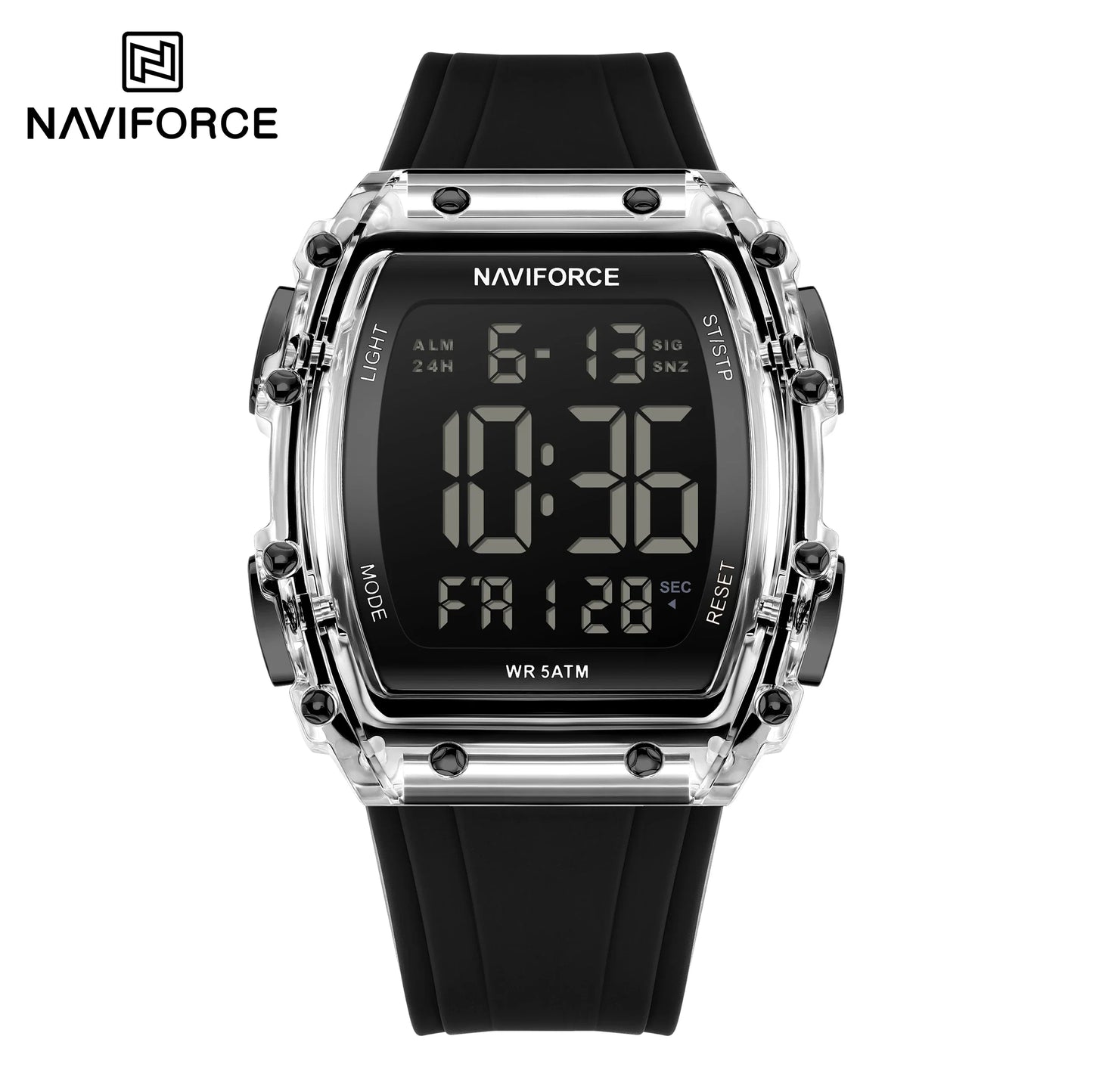 NAVIFORCE-6107 - Men's waterproof sports watch