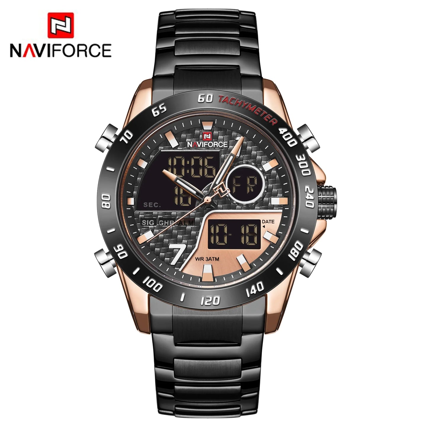 NAVIFORCE-9171-Luxury Business Sports Watch