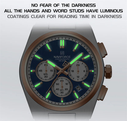 NAVIFORCE 8048 -Business Quartz Timepiece for Men