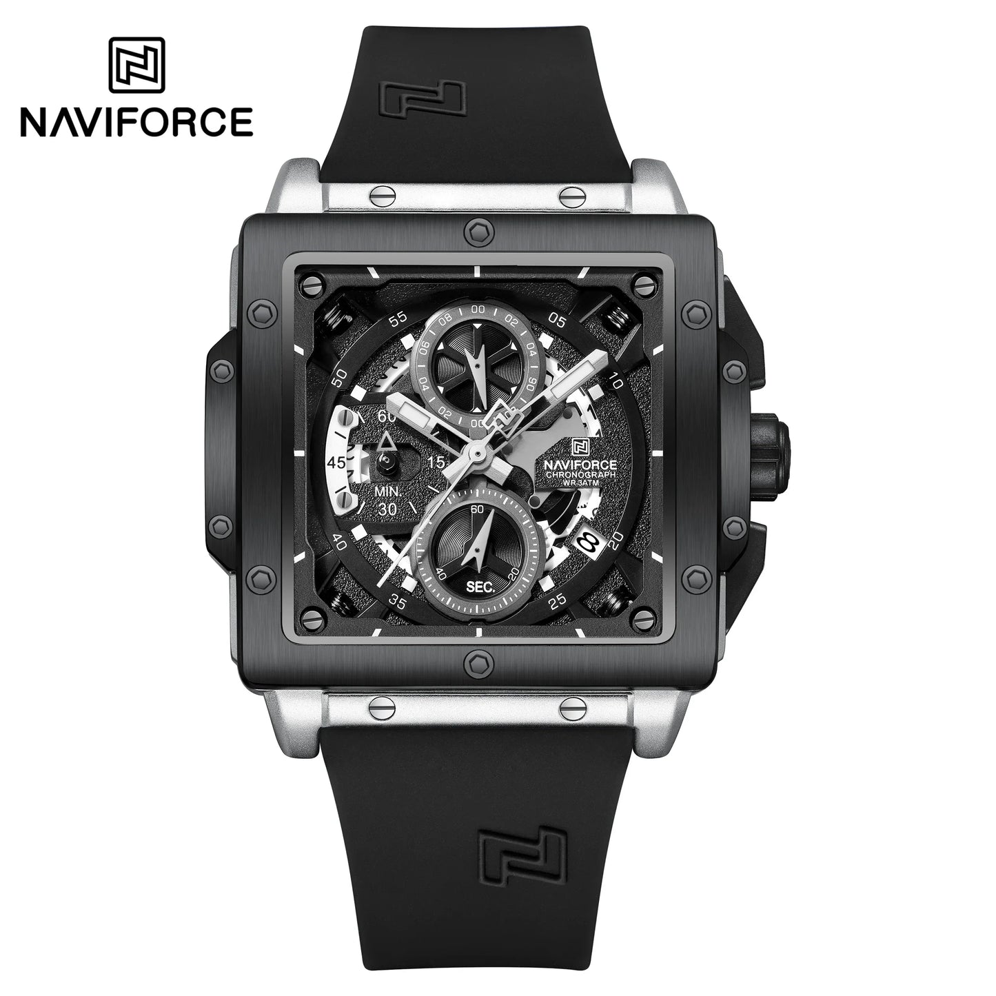NAVIFORCE 8064-Luxury Quartz Watch for Men.