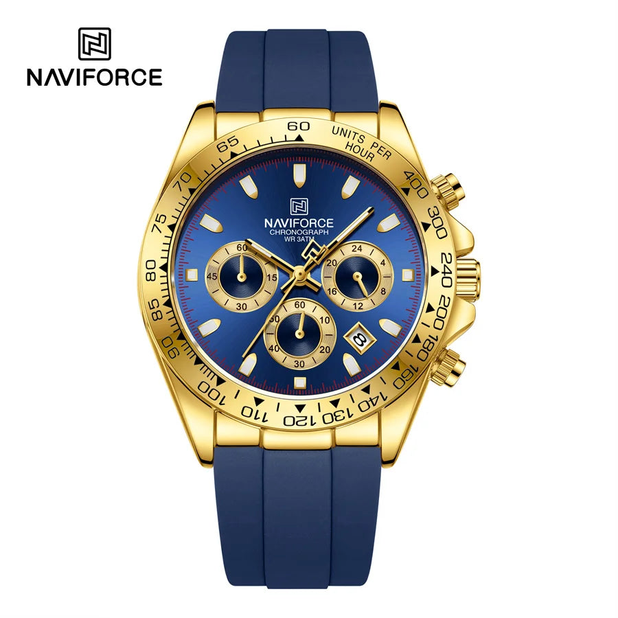 NAVIFORCE 8054-Men's Waterproof Quartz Watch