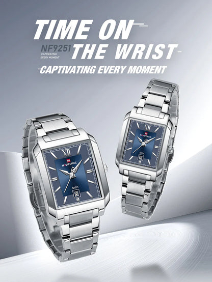 NAVIFORCE Watch 9251 Business Waterproof  Quartz Watch.