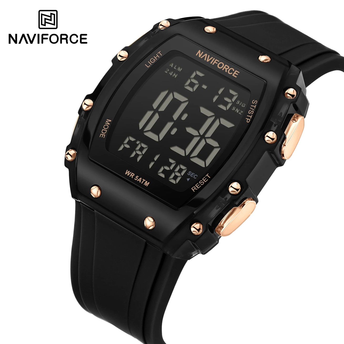 NAVIFORCE-6107 - Men's waterproof sports watch