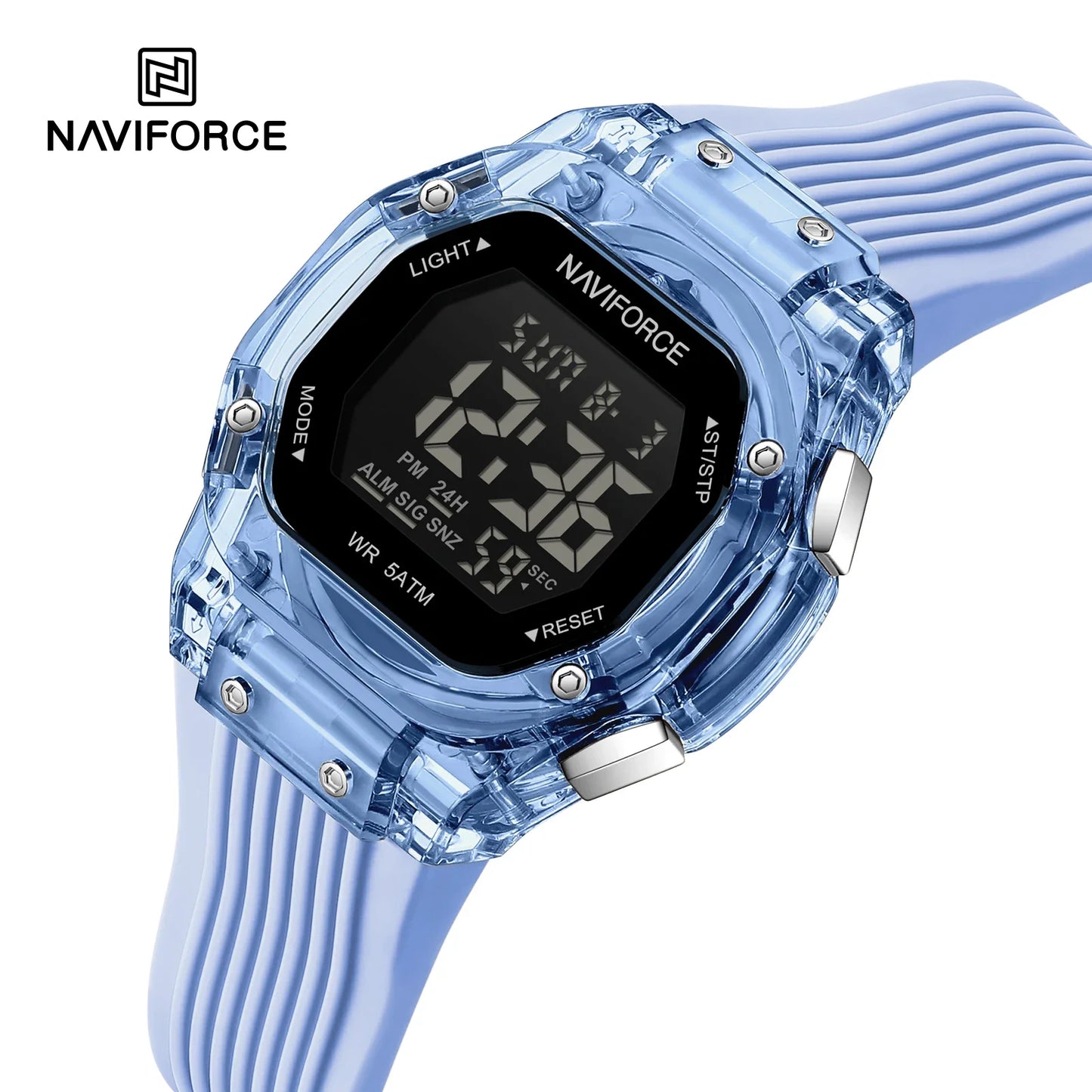 NAVIFORCE-6114-Popular waterproof electronic watch