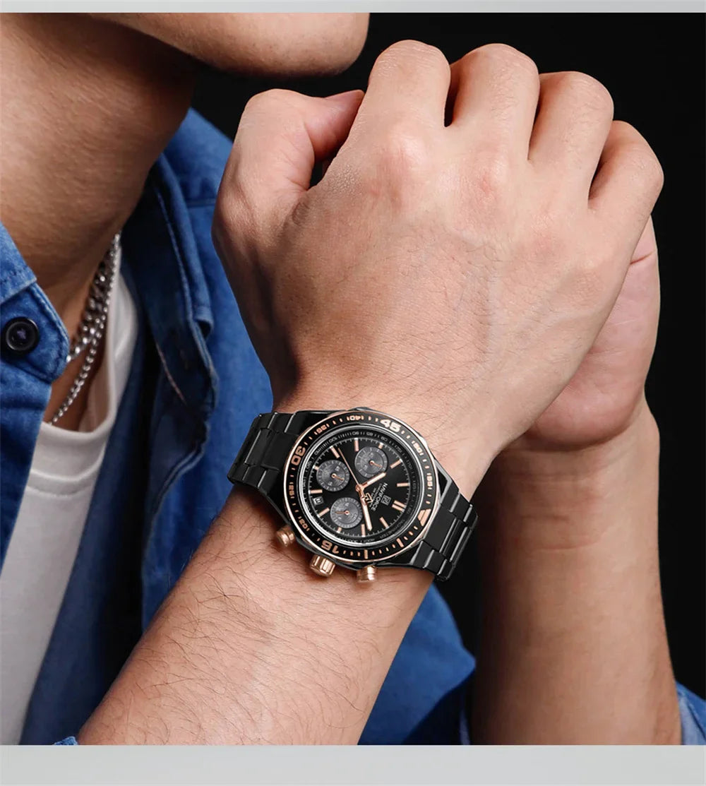 NAVIFORCE 8049-Business Quartz Timepiece for Men