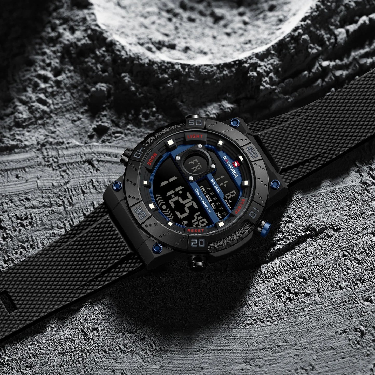 NAVIFORCE Watch 9241T Business Waterproof  Quartz Watch.