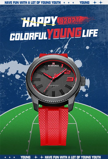 NAVIFORCE 9202T-Men's Waterproof Quartz Watch