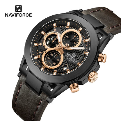 NAVIFORCE Watch 8073 Business Waterproof  Quartz Watch.
