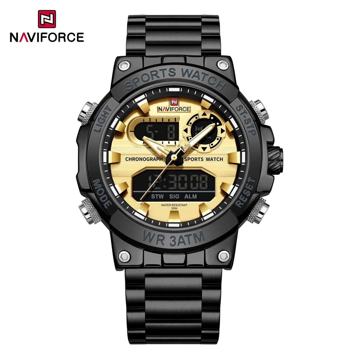 NAVIFORCE 9237 Business Waterproof  Quartz Watch.