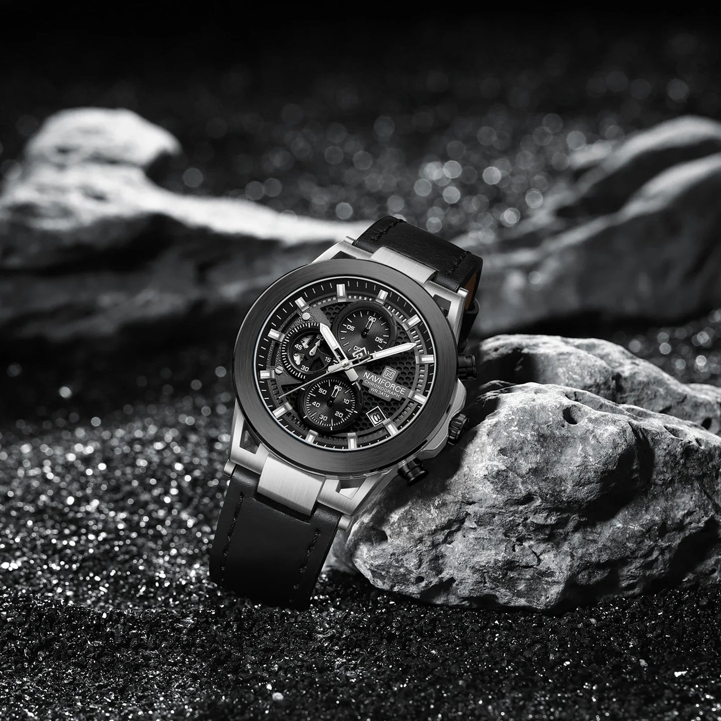 NAVIFORCE Watch 8073 Business Waterproof  Quartz Watch.