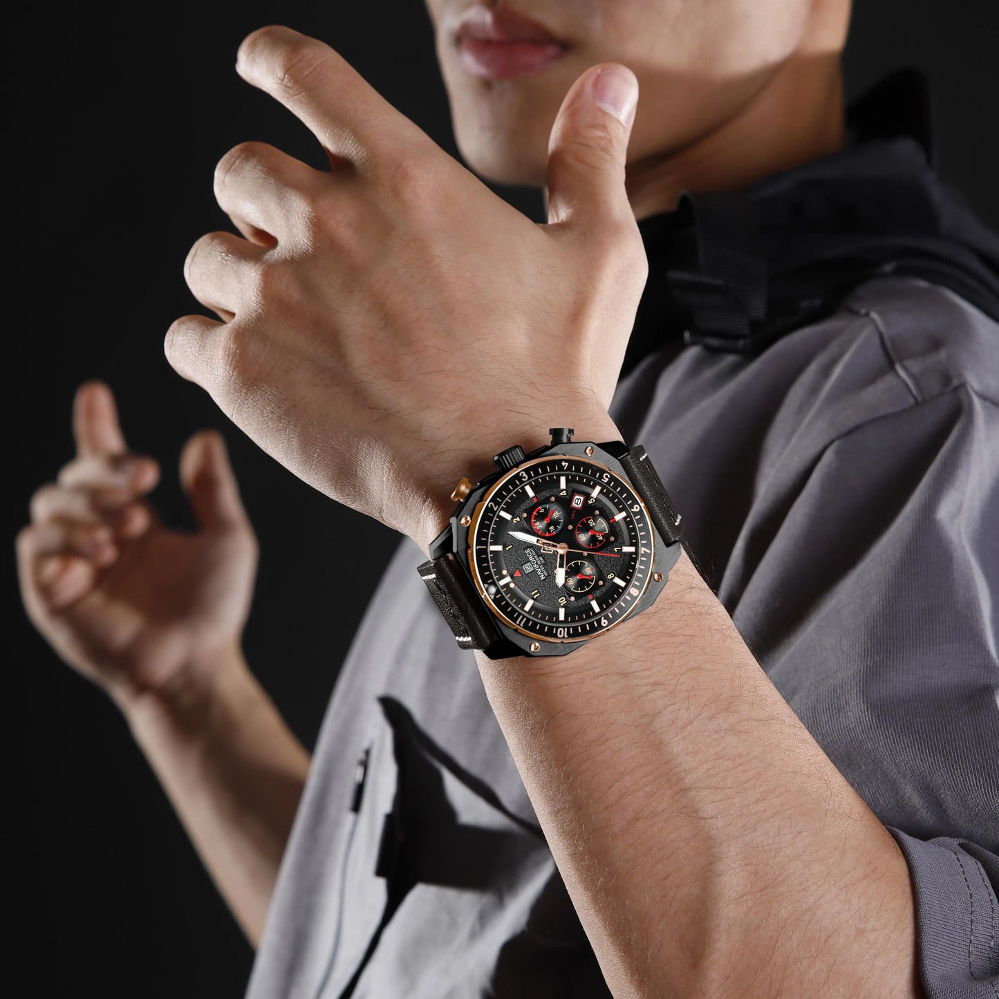 NAVIFORCE 8057-Luxury Men's Timepiece