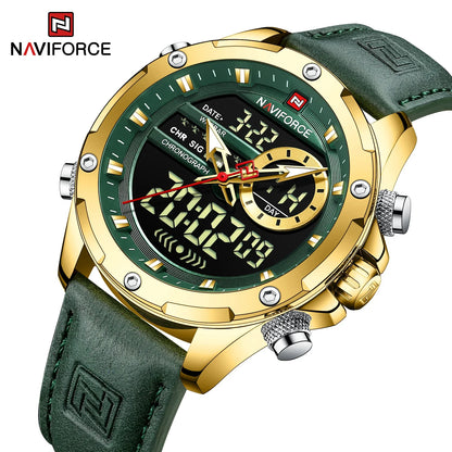 NAVIFORCE-9208-Men's Waterproof Casual Watch