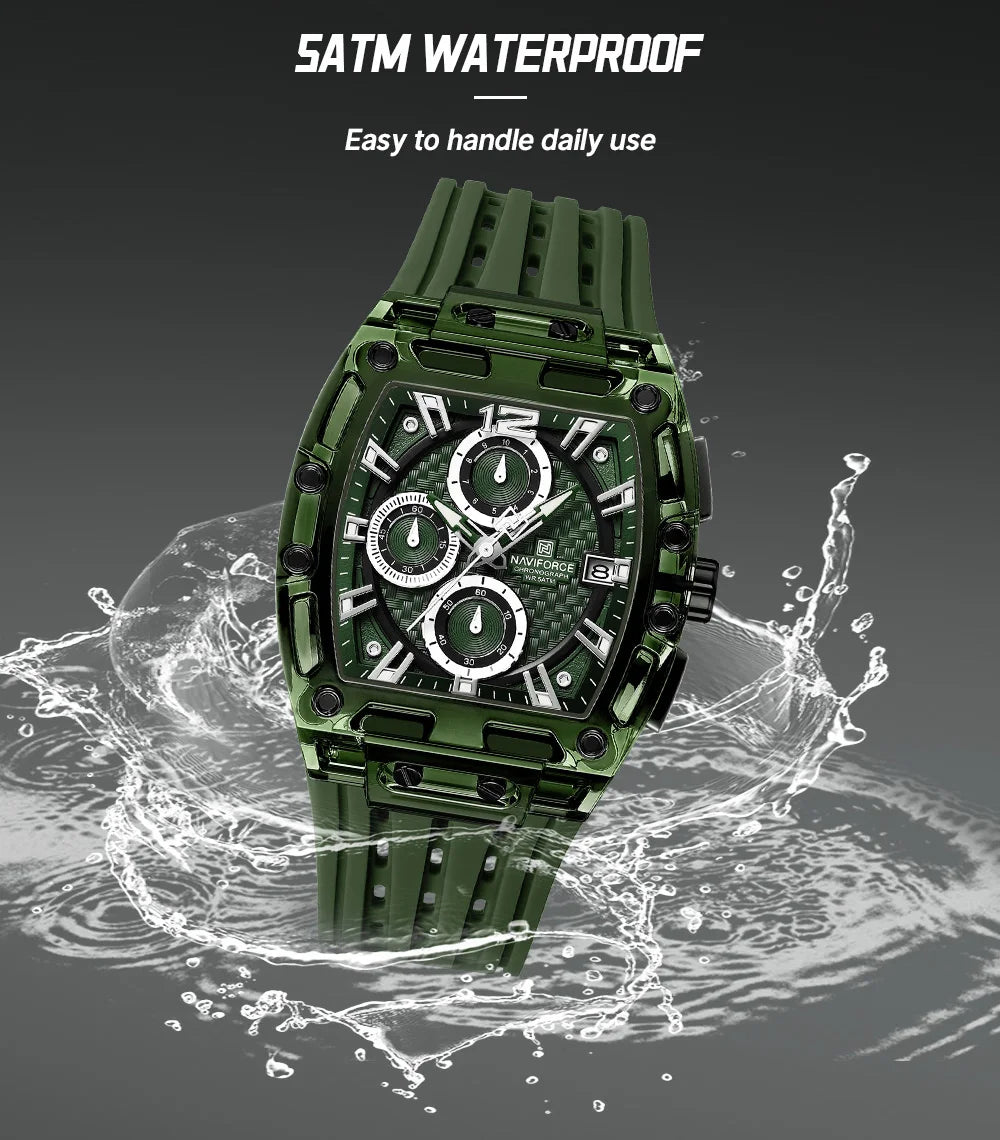 NAVIFORCE 7105-High-Quality Waterproof Watch