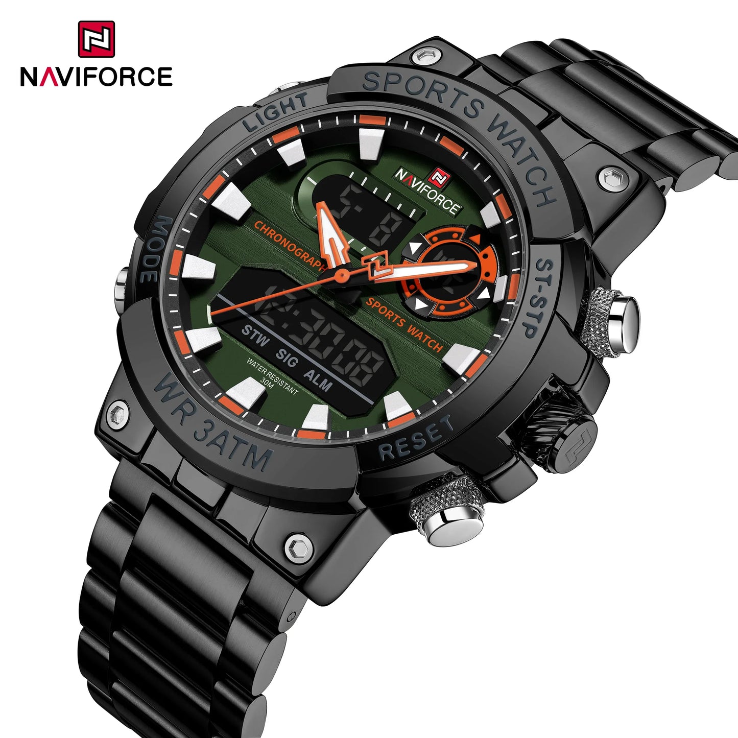 NAVIFORCE 9237 Business Waterproof  Quartz Watch.