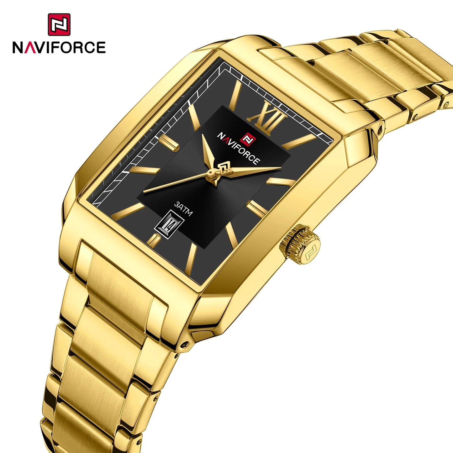 NAVIFORCE Watch 9251 Business Waterproof  Quartz Watch.