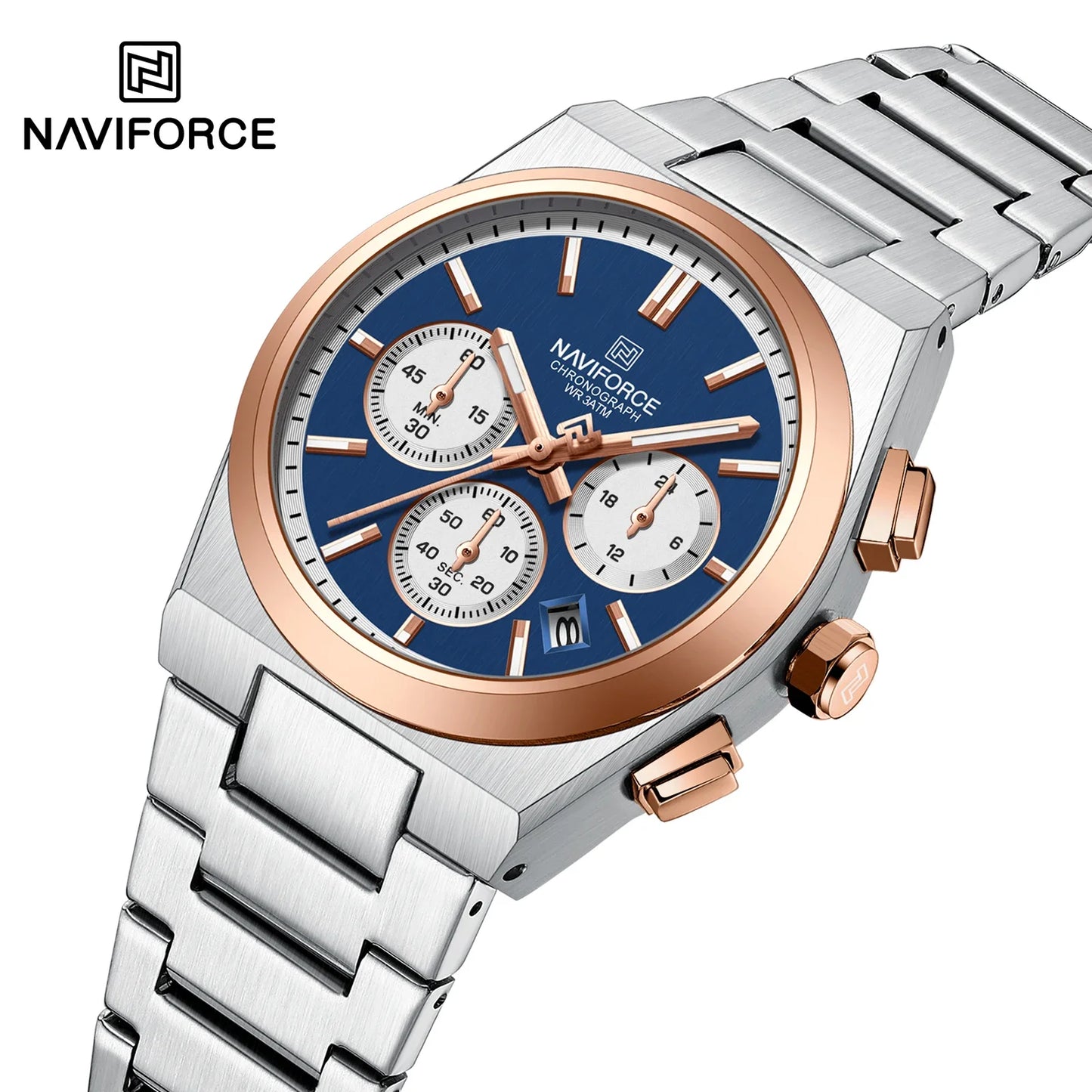 NAVIFORCE 8048 -Business Quartz Timepiece for Men