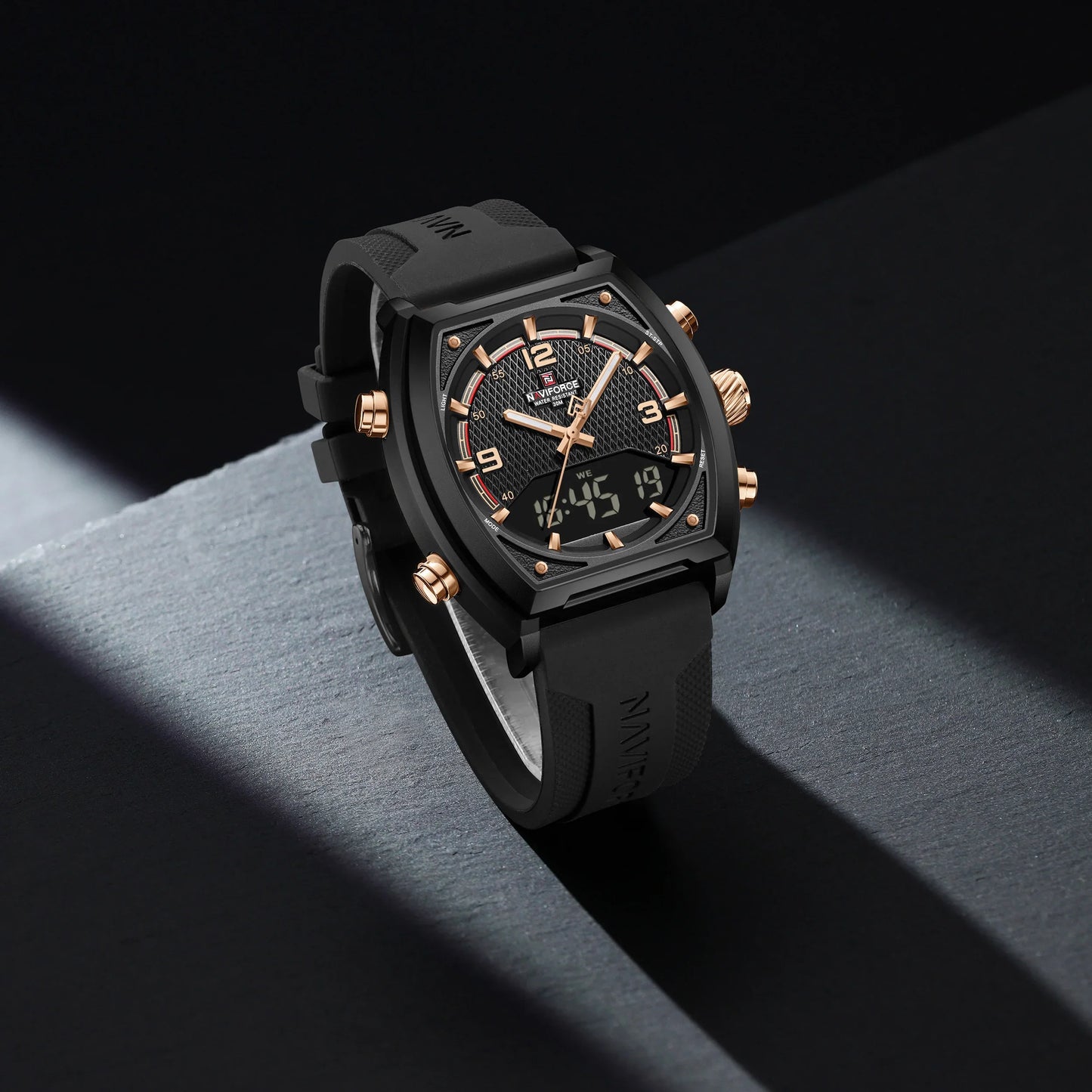 NAVIFORCE Watch 9242 Business Waterproof  Quartz Watch.