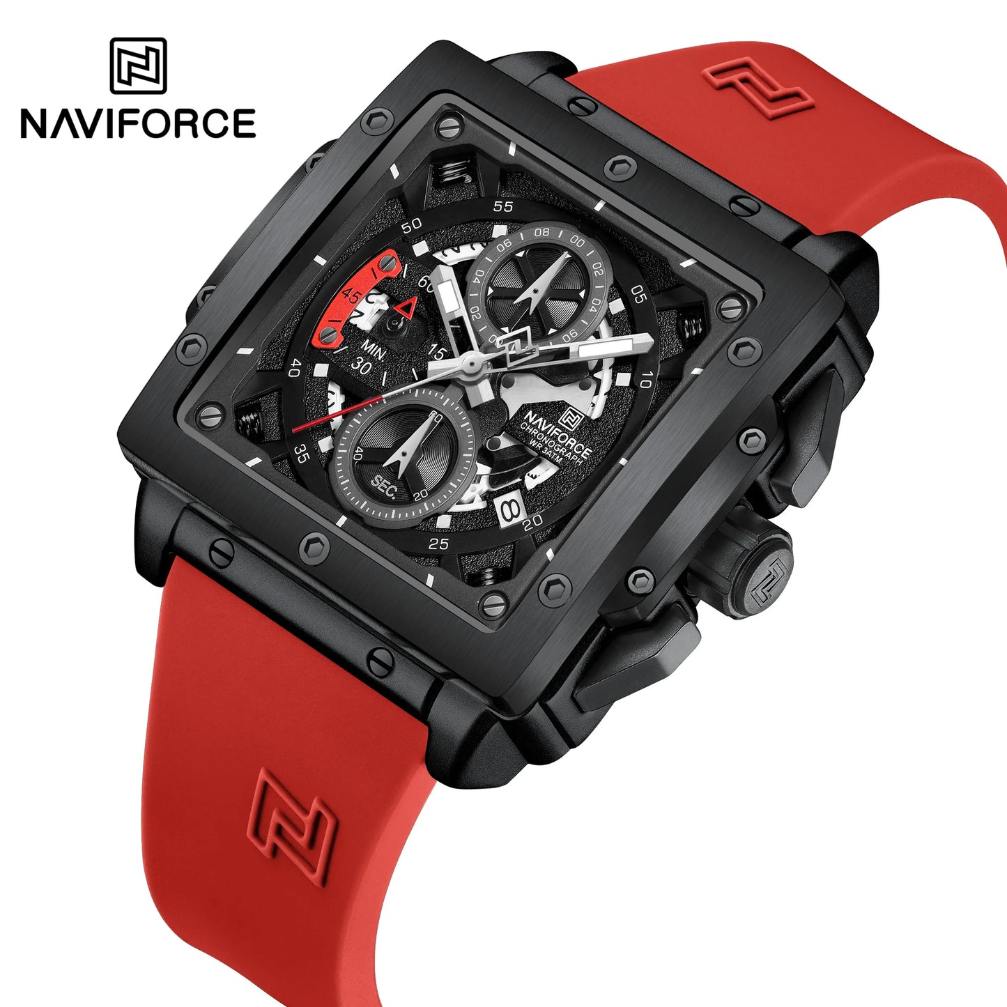 NAVIFORCE 8064-Luxury Quartz Watch for Men.