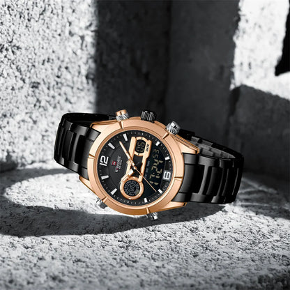 NAVIFORCE 9232-Men's Waterproof Quartz Watch