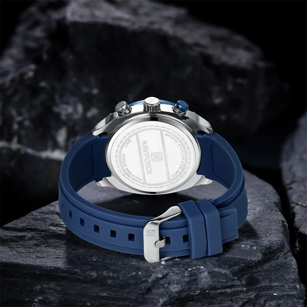 NAVIFORCE 8038-Men's Waterproof Quartz Watch
