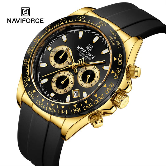 NAVIFORCE 8054-Men's Waterproof Quartz Watch