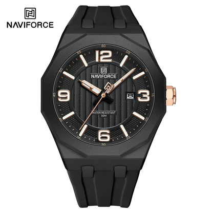 NAVIFORCE Watch 8079 Business Waterproof  Quartz Watch.