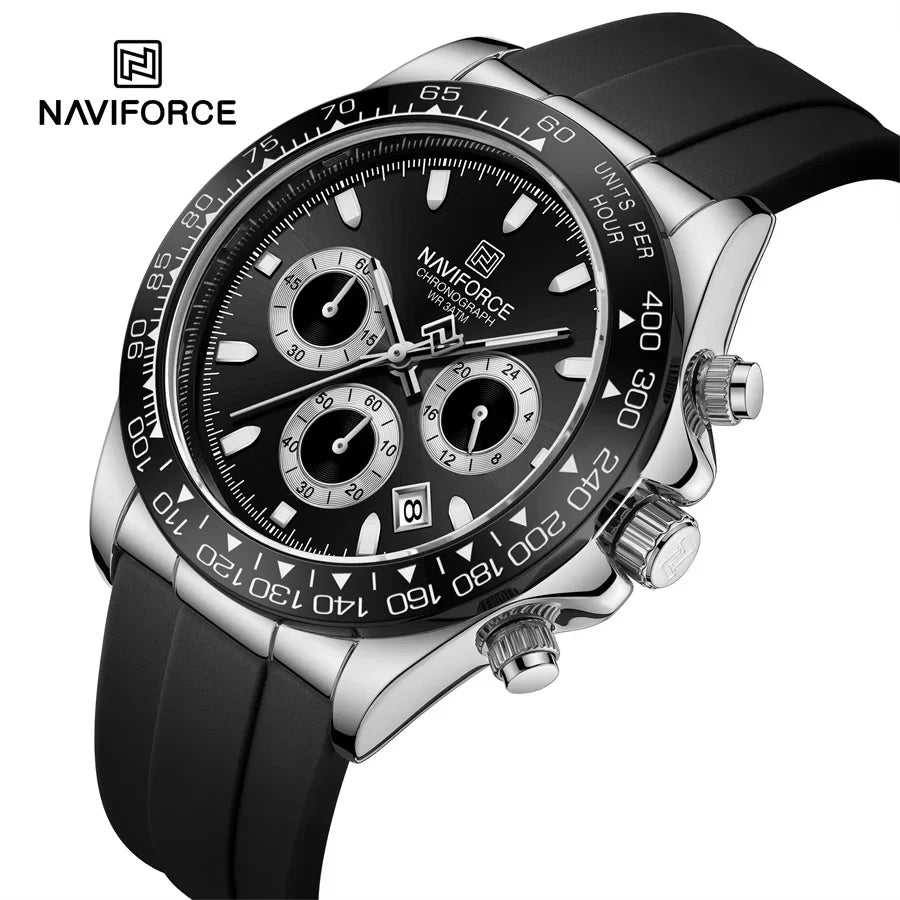 NAVIFORCE 8054 - Men's Waterproof Quartz Watch
