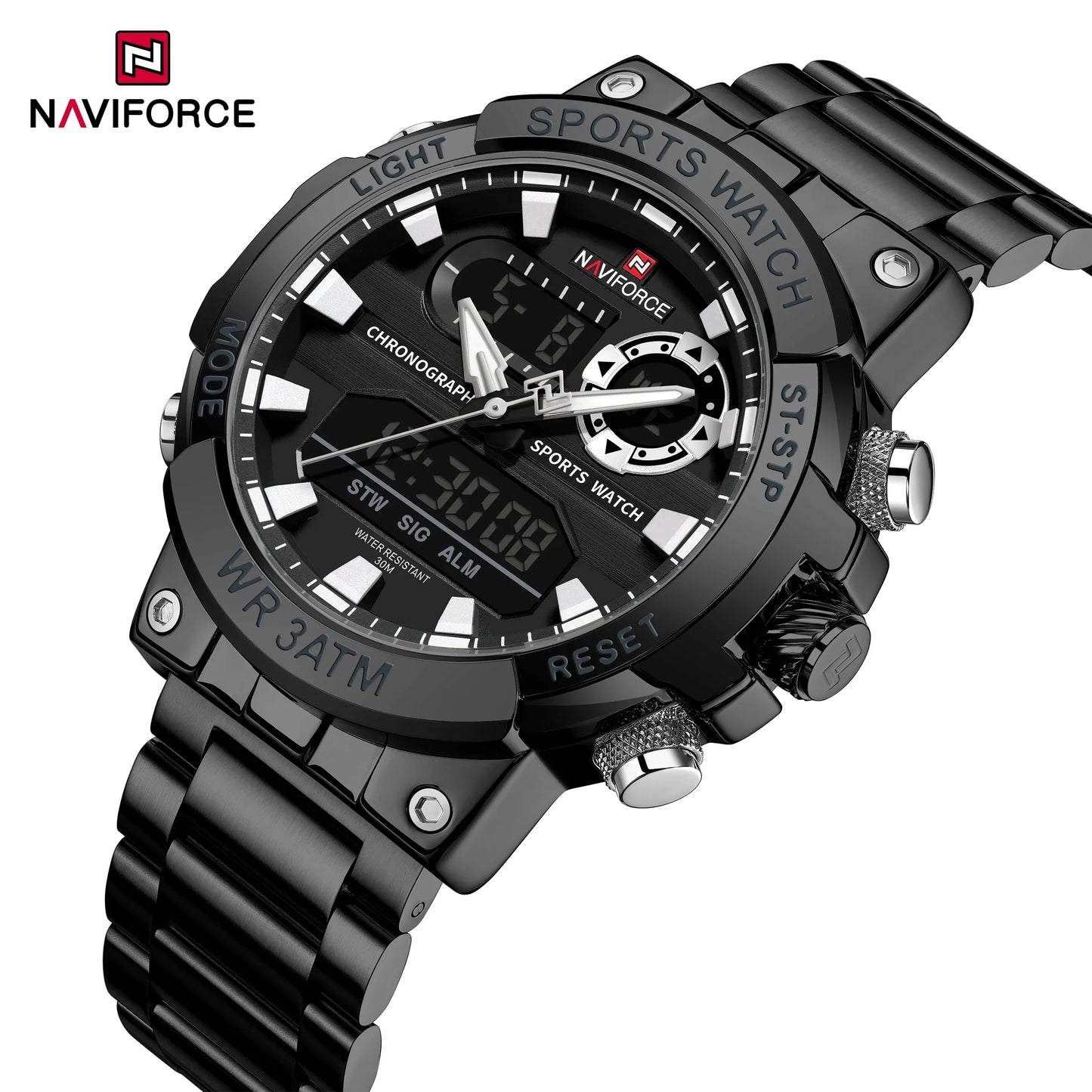 NAVIFORCE 9237 Business Waterproof  Quartz Watch.