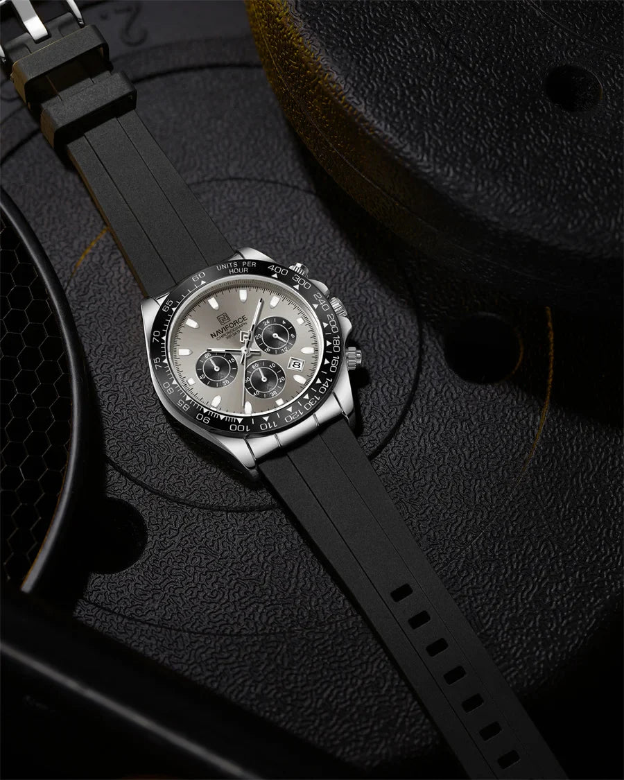 NAVIFORCE 8054-Men's Waterproof Quartz Watch
