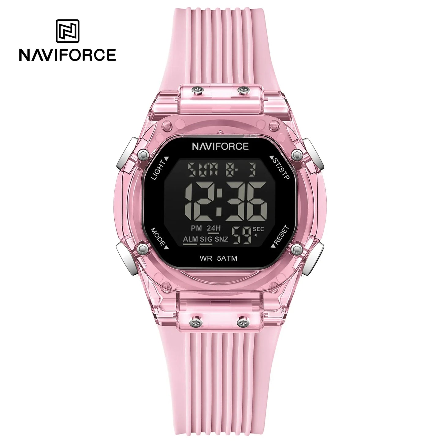 NAVIFORCE-6114-Popular waterproof electronic watch