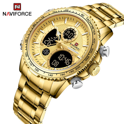 NAVIFORCE-9182-Men's Waterproof Quartz Watch