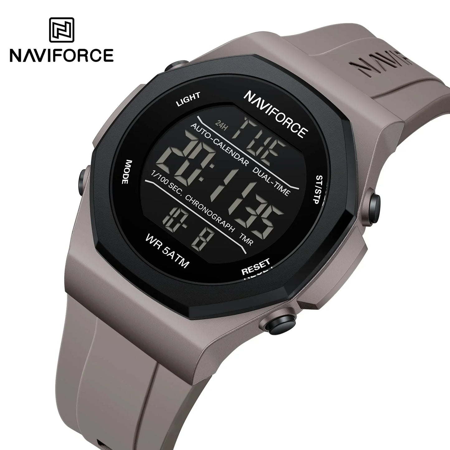 NAVIFORCE-7117-Waterproof electronic watch