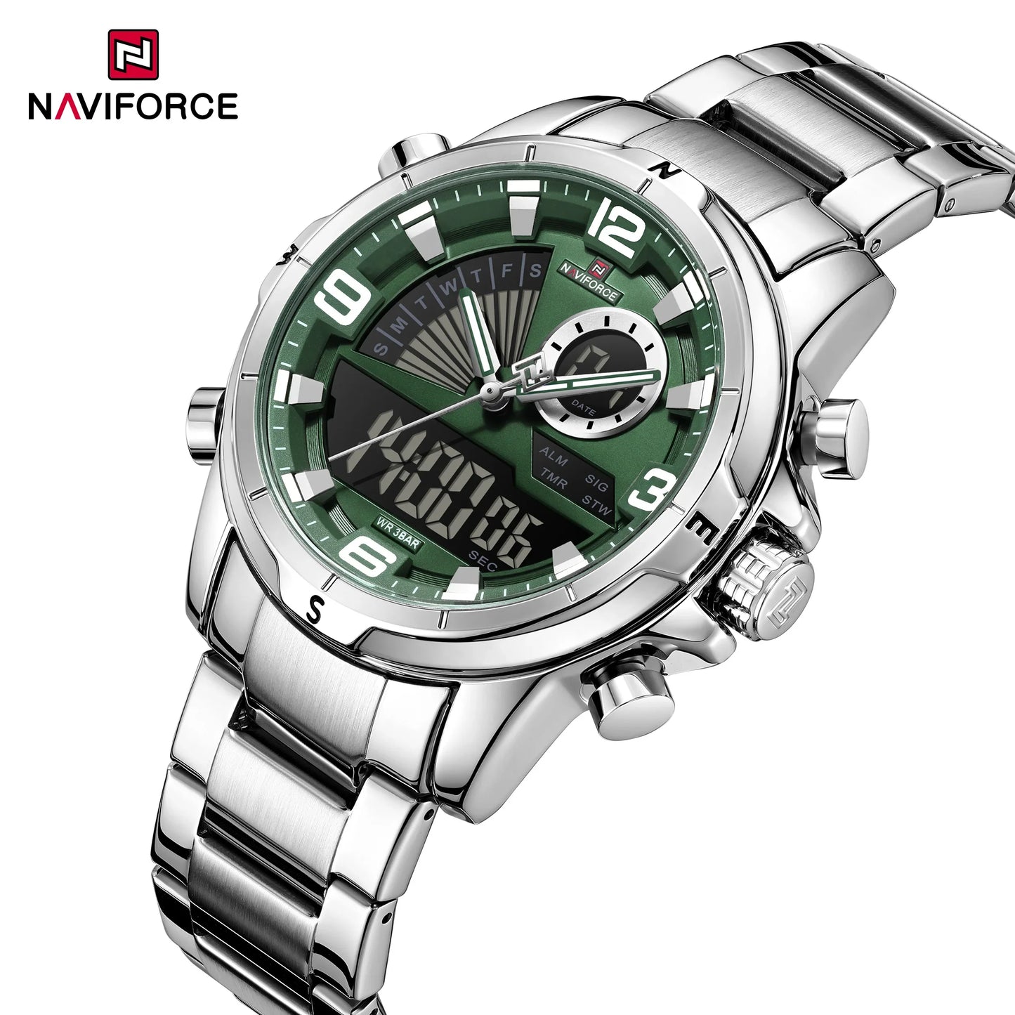 NAVIFORCE Watch 9257 Business Waterproof  Quartz Watch.
