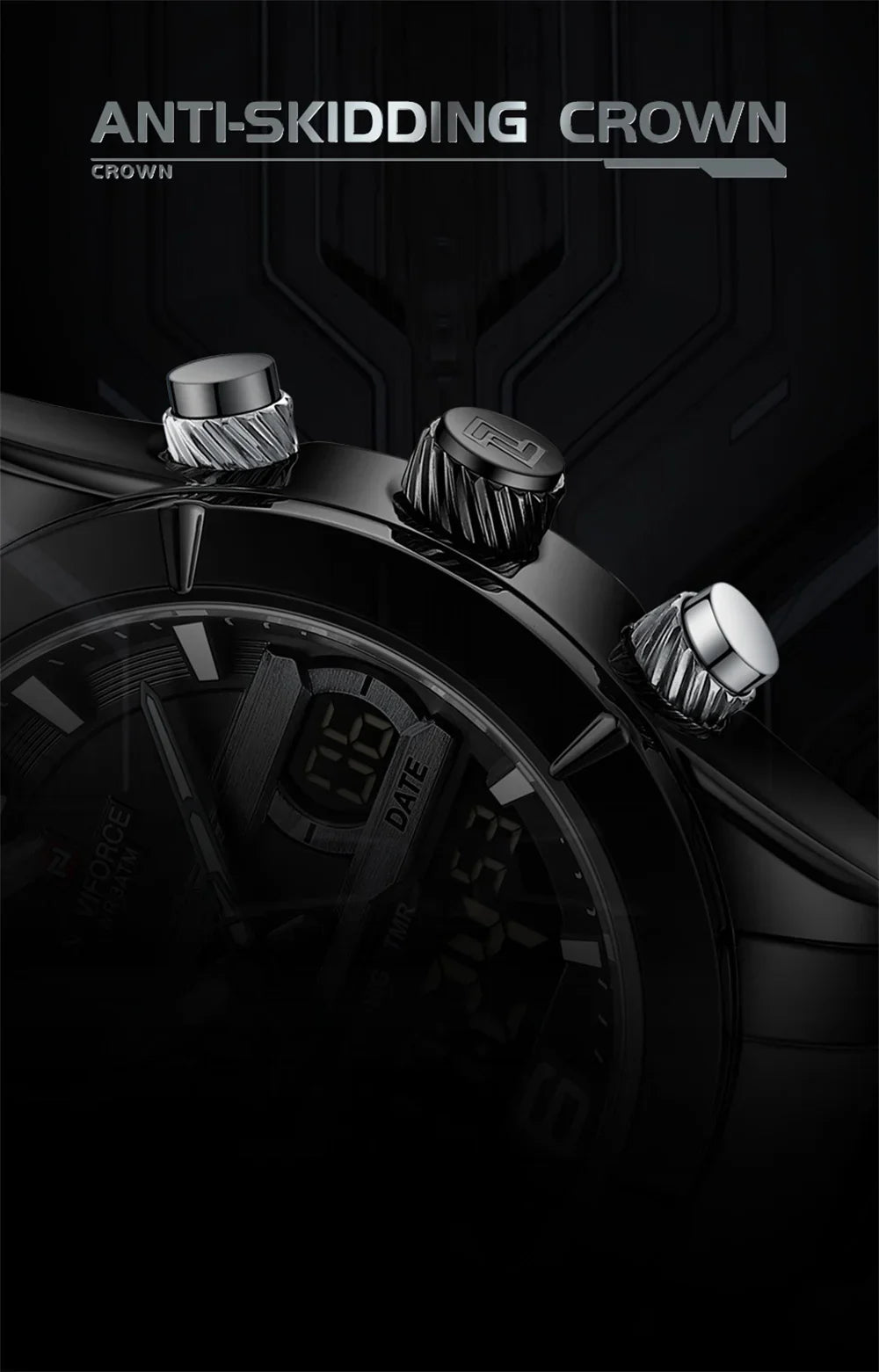 NAVIFORCE 9232-Men's Waterproof Quartz Watch