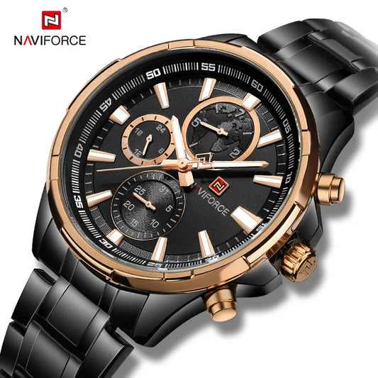 NAVIFORCE-9089 - Luxury Quartz Watch