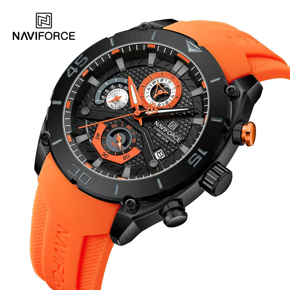 NAVIFORCE 8038-Men's Waterproof Quartz Watch