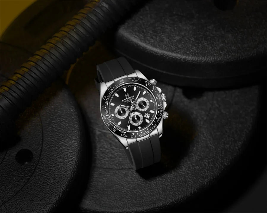NAVIFORCE 8054 - Men's Waterproof Quartz Watch