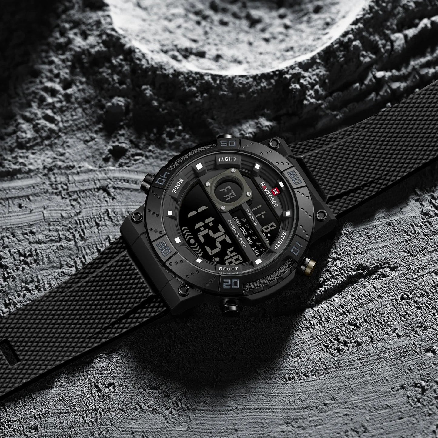 NAVIFORCE Watch 9241T Business Waterproof  Quartz Watch.