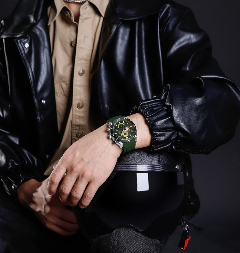 NAVIFORCE 8038-Men's Waterproof Quartz Watch