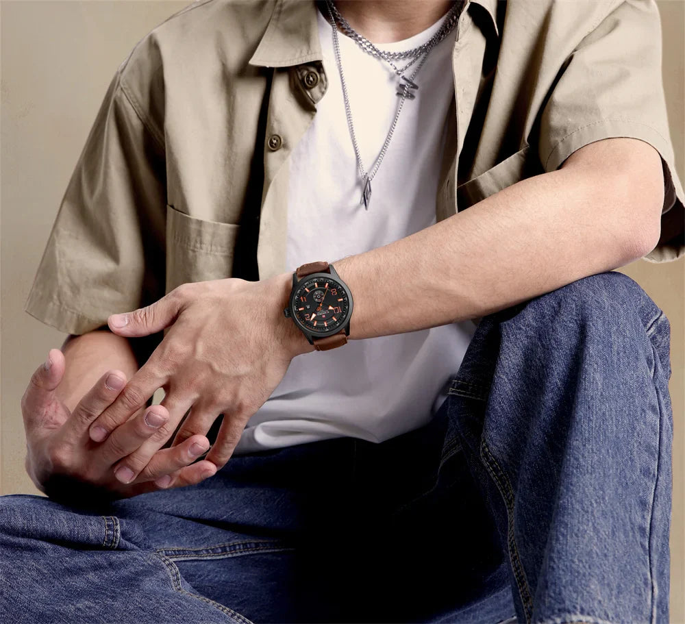 NAVIFORCE 9229 Men's Waterproof Quartz Watch