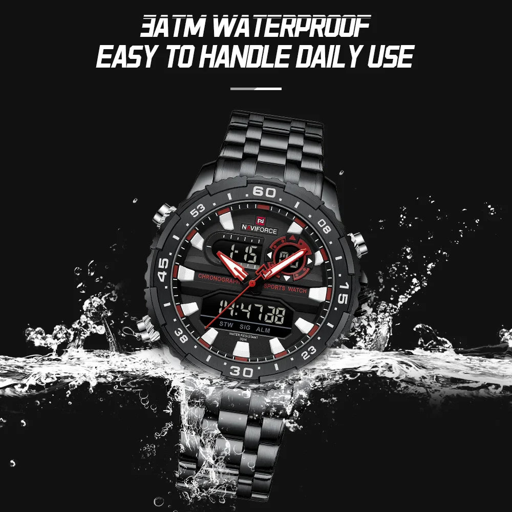 NAVIFORCE 9234 -Business Quartz Timepiece for Men