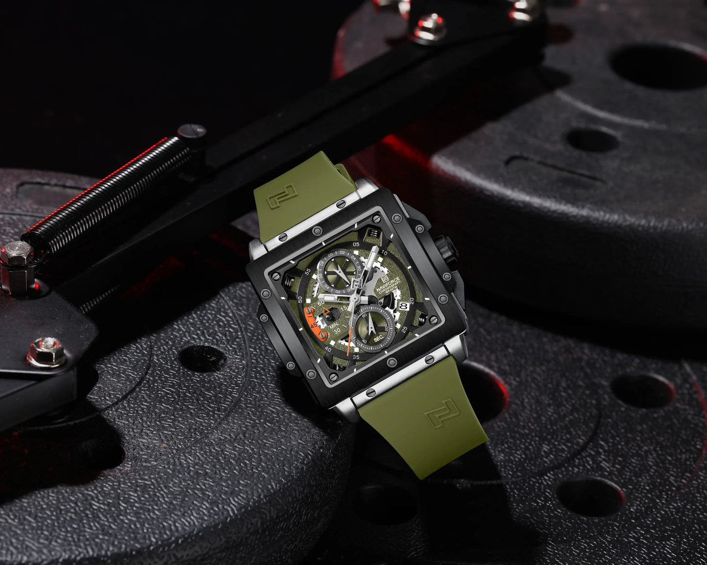 NAVIFORCE 8064-Luxury Quartz Watch for Men.