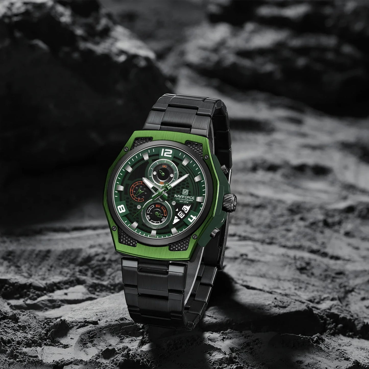 NAVIFORCE Watch 8051S Business Waterproof  Quartz Watch.