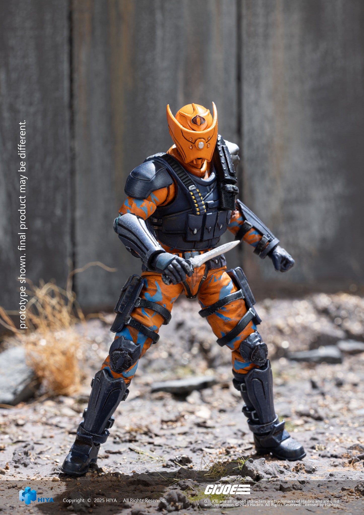 G.I.Joe  Alley Viper  EXOUISITE MINI 1/18 Scale- Action Figure By HIYA Toys